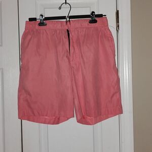 Mosmann Australia super soft light salmon color swim trunks  Sz L